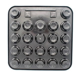 Snooker Ball Tray 22 Black Plastic - 1 off or 5 - 10 Pack