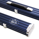 3/4 WIDE CUE PRO LINE Baize Master ALUMINIUM METAL ENDS CASE 1 Cue + Attachments