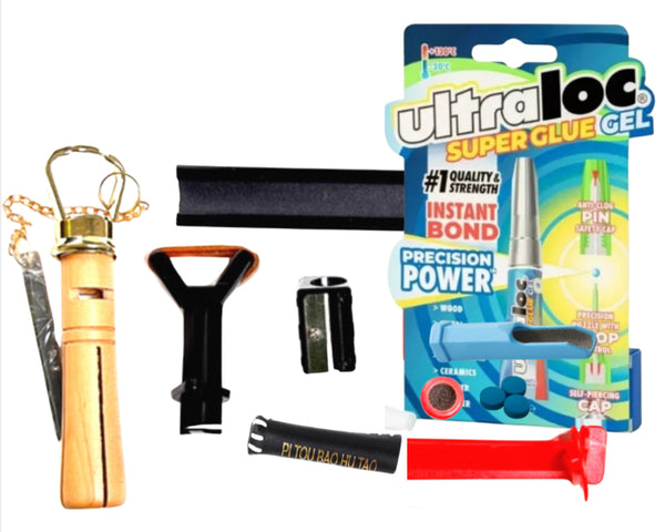 Hperu Keu Tip Reparatieset, Pool Keu Tips Lijm voor Biljart Keu Tips Hperu Keu Tip Reparatieset, Pool Keu Tips Lijm voor Biljart Keu Tips
