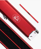 BAIZE MASTER SATIN LINE 1PC PRO LUXURY ALUMINIUM CUE CASE - HOLDS 2 X 1PC CUES