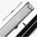 BAIZE MASTER SATIN LINE 1PC PRO LUXURY ALUMINIUM CUE CASE - HOLDS 2 X 1PC CUES