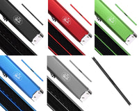 BAIZE MASTER SATIN LINE 1PC PRO LUXURY ALUMINIUM CUE CASE - HOLDS 2 X 1PC CUES