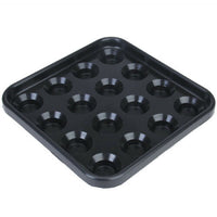 Snooker or Pool Ball Trays Black Plastic - 1 off or 5 Pack