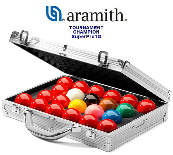 Aramith Snooker Balls 1G Cased