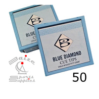 Blue Diamond Cue Tips - Authentic - 9mm