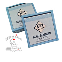 Blue Diamond Cue Tips - Authentic - 9mm