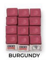 Silver Cup Snooker or Pool Chalk - All Colours - 6 or Box of 12