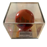 Mark Williams Signed Red Ball in Display Box Authentic
