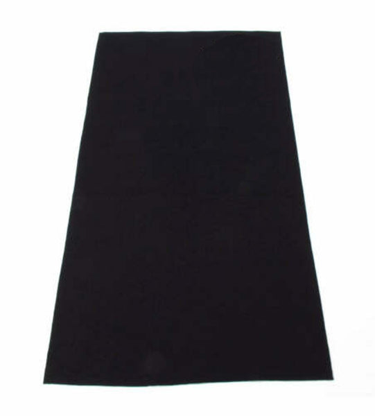 Hainsworth Pool Table Plain Racking Cloth (Black, Thick)