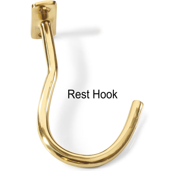 Snooker Table Rest Hooks - Brass - Rest or Butt Hooks