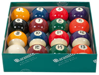 Aramith Tournament Pool Balls Spots - Stripes 2" - 1 7/8" Cue Ball *New*