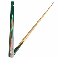 Snooker or Pool 3/4 Cue 8.5mm Baize Master Gold (BMG4) + Free Butt