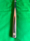 Snooker or Pool 3/4 Cue 8.5mm Baize Master Gold (BMG11) + Free Butt