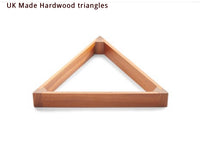 Snooker Triangle Wooden Mahogany or Oak